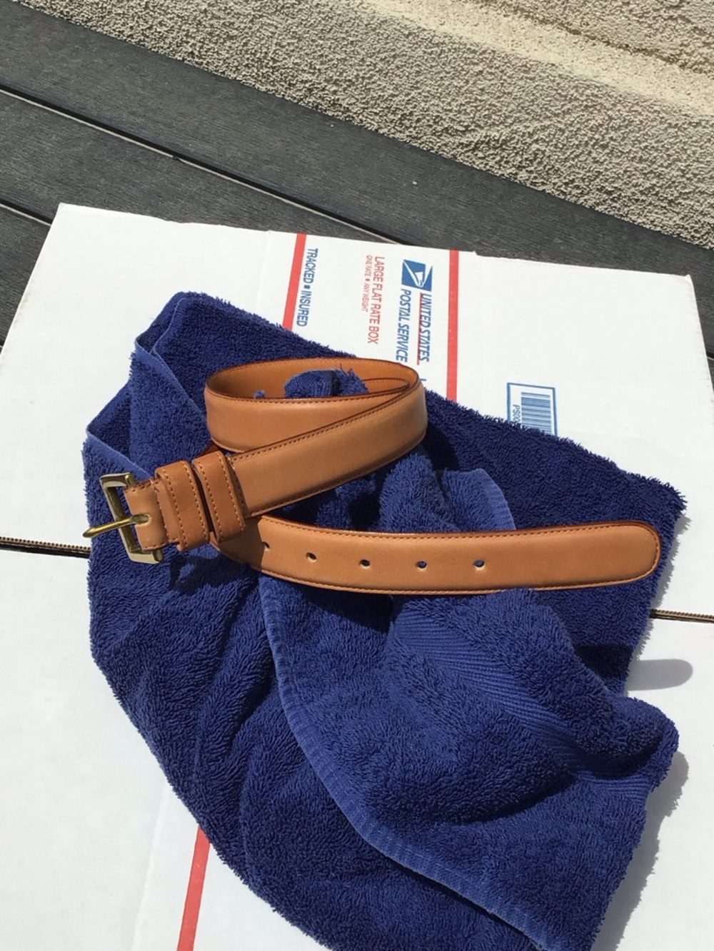 Coach 34/W used leather belt